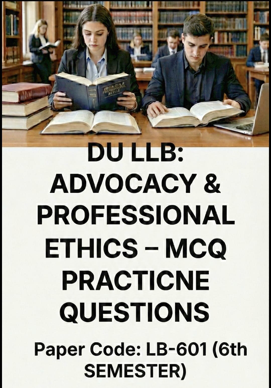 DU LLB LB-601: ADVOCACY, PROFESSIONAL ETHICS & ACCOUNTANCY SYSTEM – MCQ PRACTICE QUESTIONS (6TH SEMESTER)