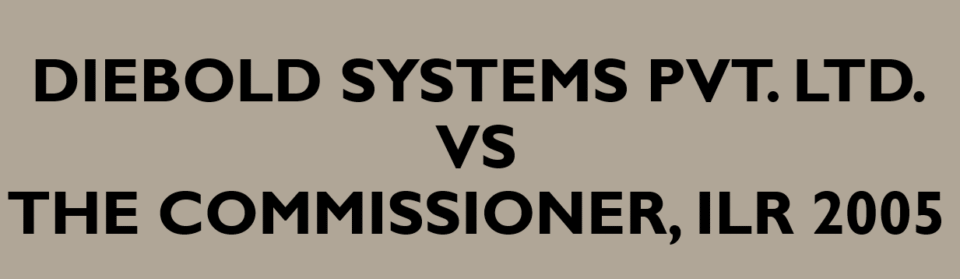 Diebold Systems Pvt Ltd